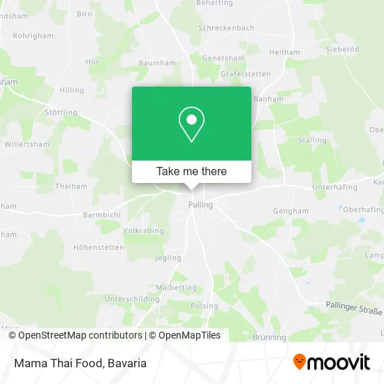 Карта Mama Thai Food