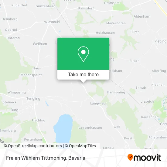 Карта Freien Wählern Tittmoning