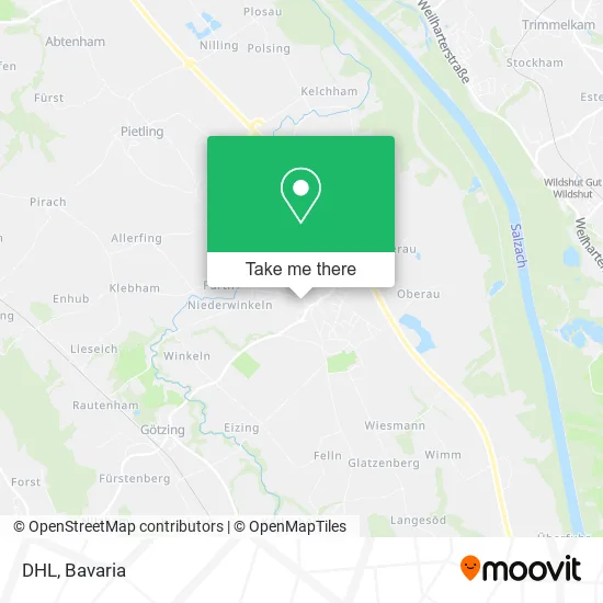 Карта DHL