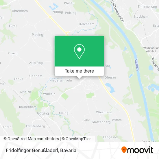 Карта Fridolfinger Genußladerl
