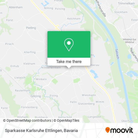 Карта Sparkasse Karlsruhe Ettlingen