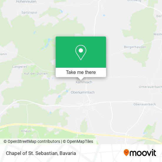 Chapel of St. Sebastian map