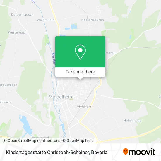Карта Kindertagesstätte Christoph-Scheiner
