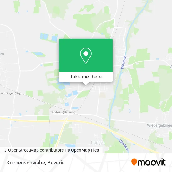 Карта Küchenschwabe