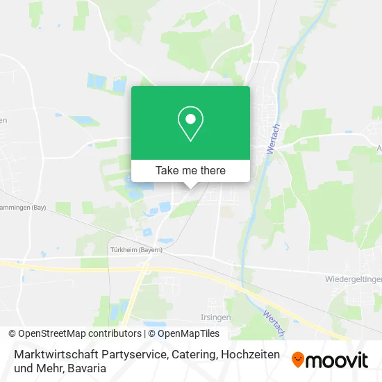 Карта Marktwirtschaft Partyservice, Catering, Hochzeiten und Mehr