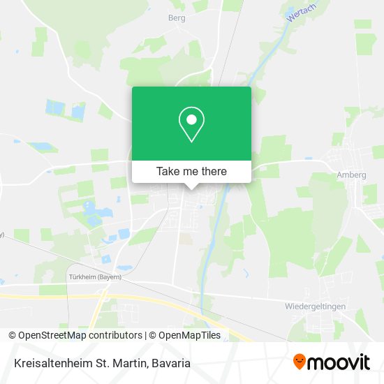 Kreisaltenheim St. Martin map