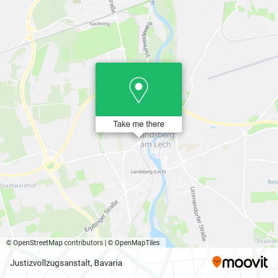 Justizvollzugsanstalt map