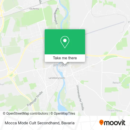 Mocca Mode Cult Secondhand map