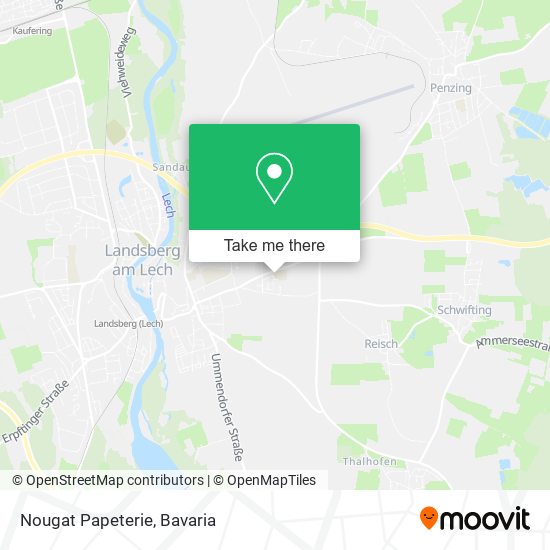 Nougat Papeterie map