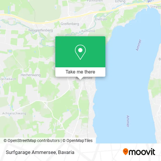 Карта Surfgarage Ammersee