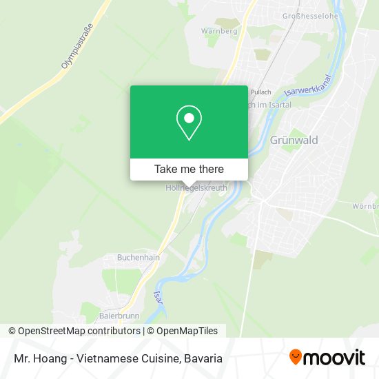 Mr. Hoang - Vietnamese Cuisine map