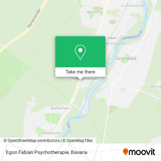 Egon Fabian Psychotherapie map