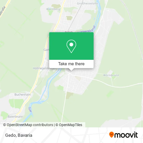 Карта Gedo