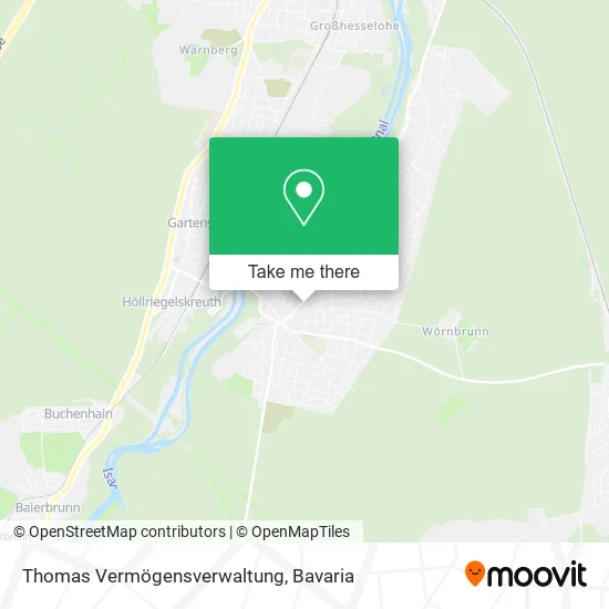 Карта Thomas Vermögensverwaltung