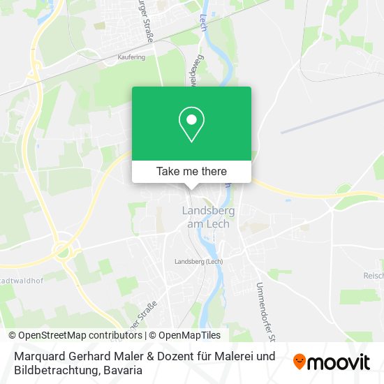Marquard Gerhard Maler & Dozent für Malerei und Bildbetrachtung map