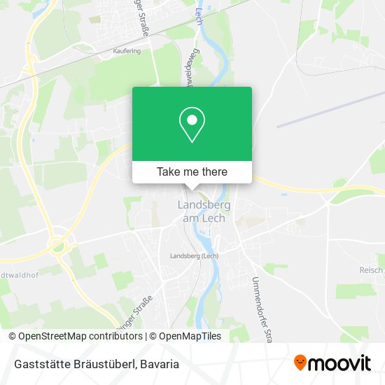 Gaststätte Bräustüberl map