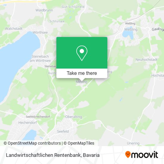 Landwirtschaftlichen Rentenbank map