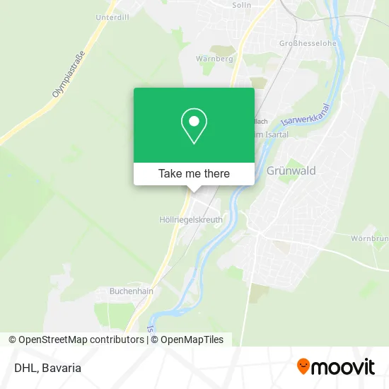Карта DHL