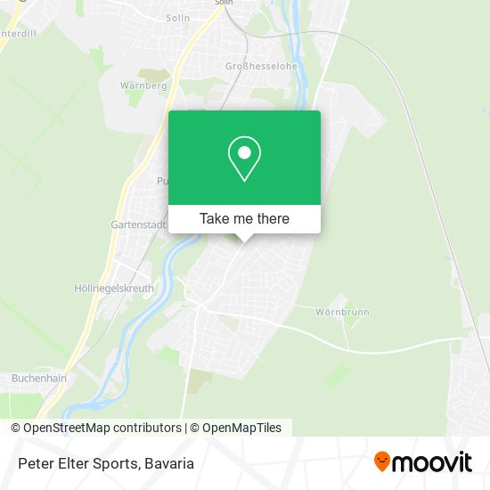 Peter Elter Sports map