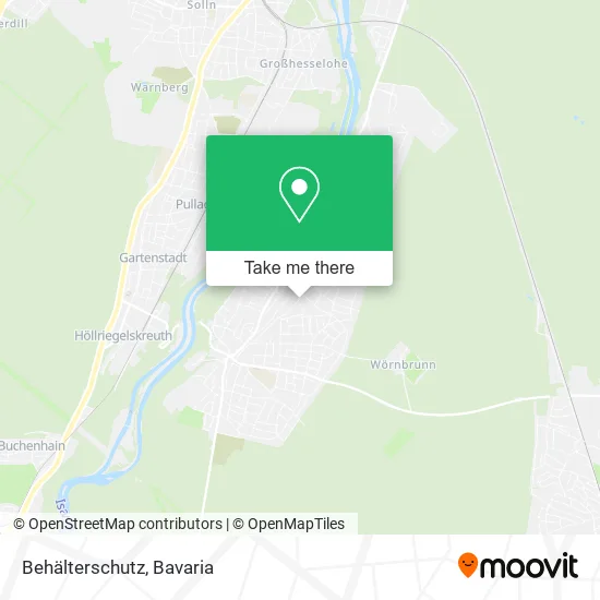 Карта Behälterschutz