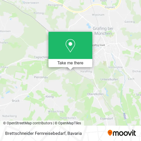 Карта Brettschneider Fernreisebedarf