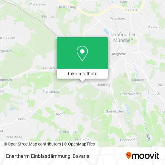 Карта Enertherm Einblasdämmung
