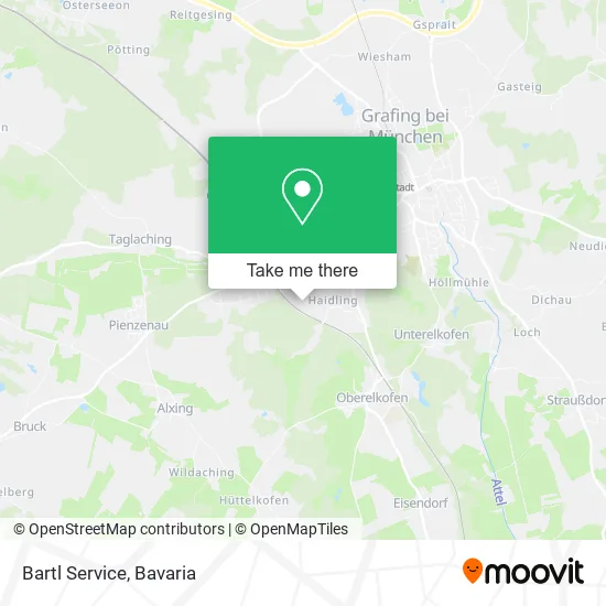 Карта Bartl Service