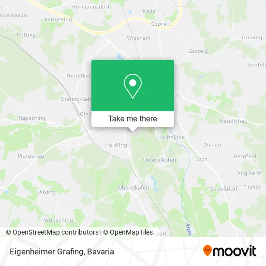 Карта Eigenheimer Grafing