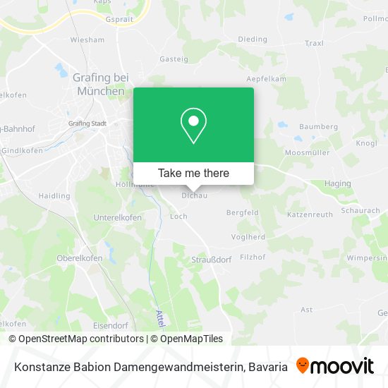 Konstanze Babion Damengewandmeisterin map