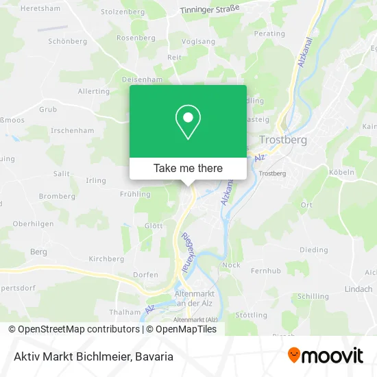 Карта Aktiv Markt Bichlmeier