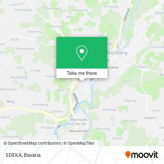 EDEKA map