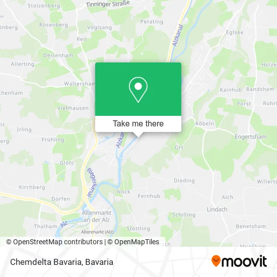 Карта Chemdelta Bavaria