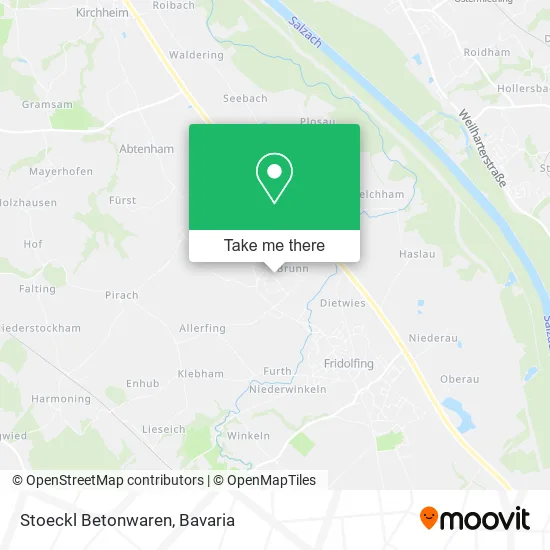 Карта Stoeckl Betonwaren
