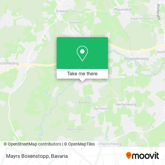 Карта Mayrs Boxenstopp