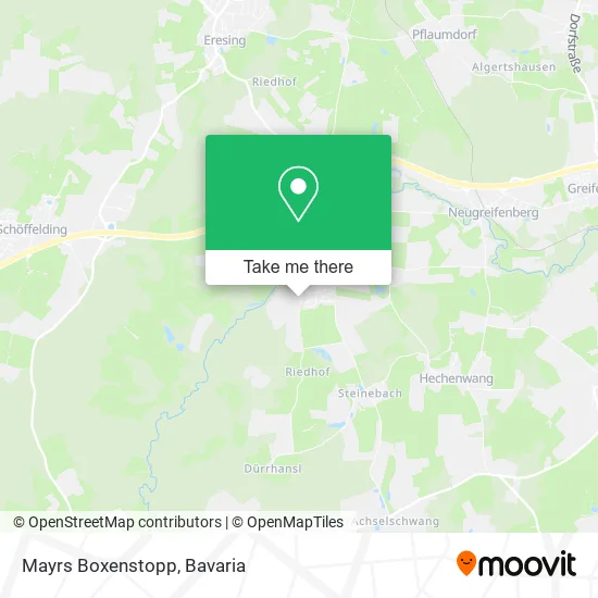 Карта Mayrs Boxenstopp