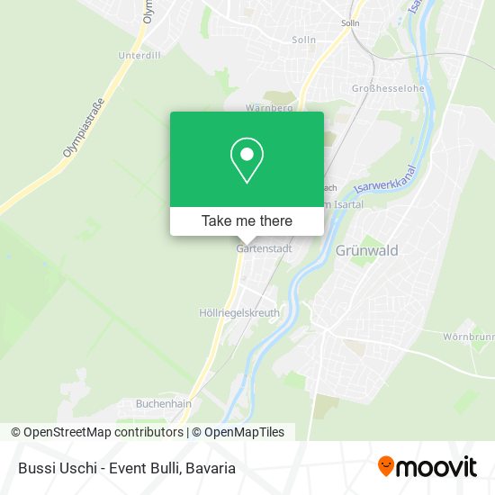 Bussi Uschi - Event Bulli map