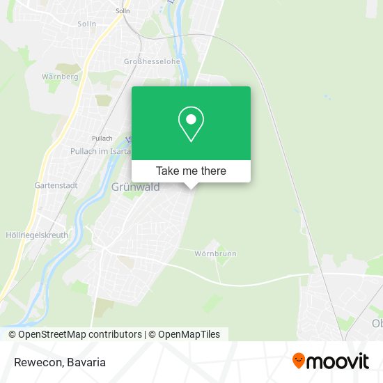 Карта Rewecon