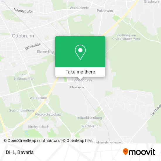 Карта DHL