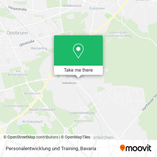 Personalentwicklung und Training map