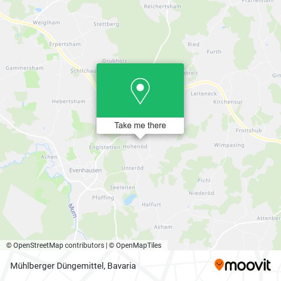 Mühlberger Düngemittel map