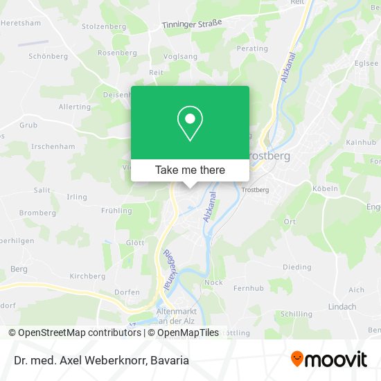 Dr. med. Axel Weberknorr map