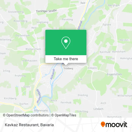 Kavkaz Restaurant map