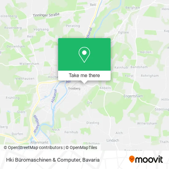 Карта Hki Büromaschinen & Computer