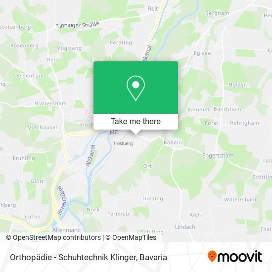 Orthopädie - Schuhtechnik Klinger map