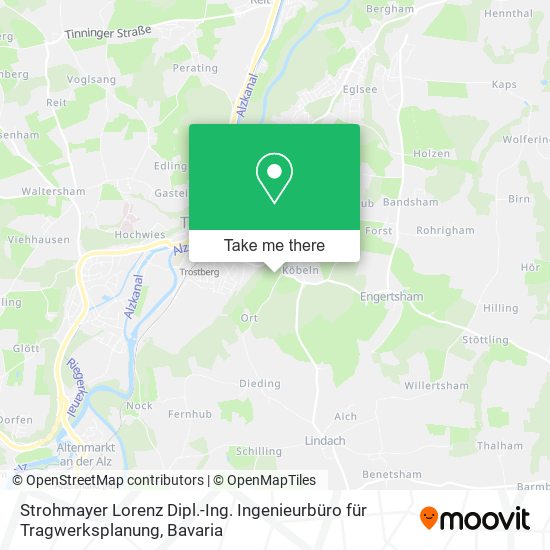 Strohmayer Lorenz Dipl.-Ing. Ingenieurbüro für Tragwerksplanung map