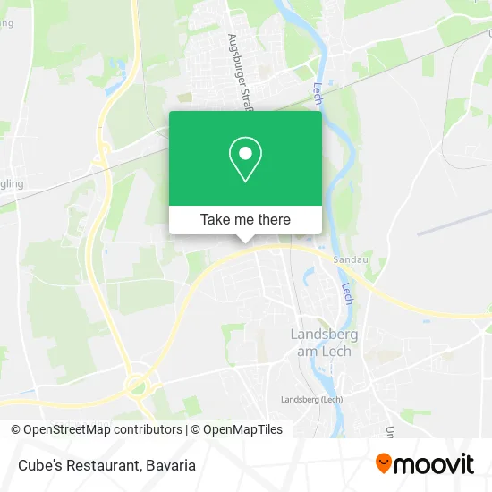 Карта Cube's Restaurant