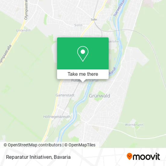 Карта Reparatur Initiativen