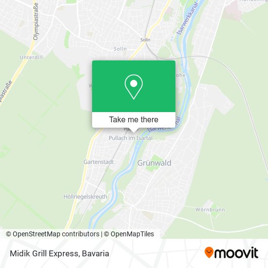 Карта Midik Grill Express