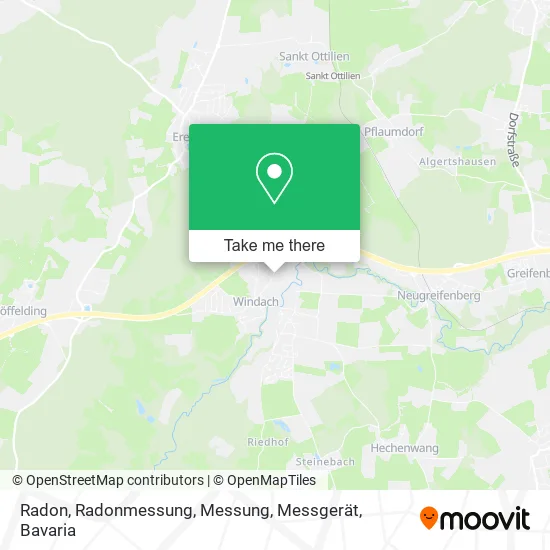 Карта Radon, Radonmessung, Messung, Messgerät