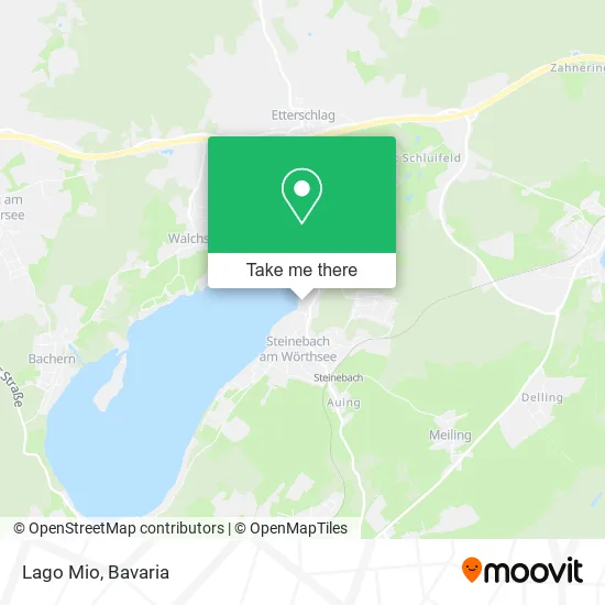 Карта Lago Mio